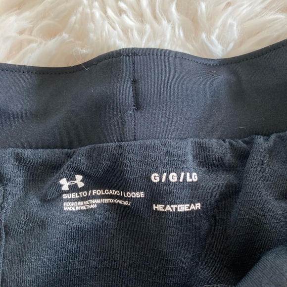 Under Armour Black HeatGear Shorts - Picture 2 of 3